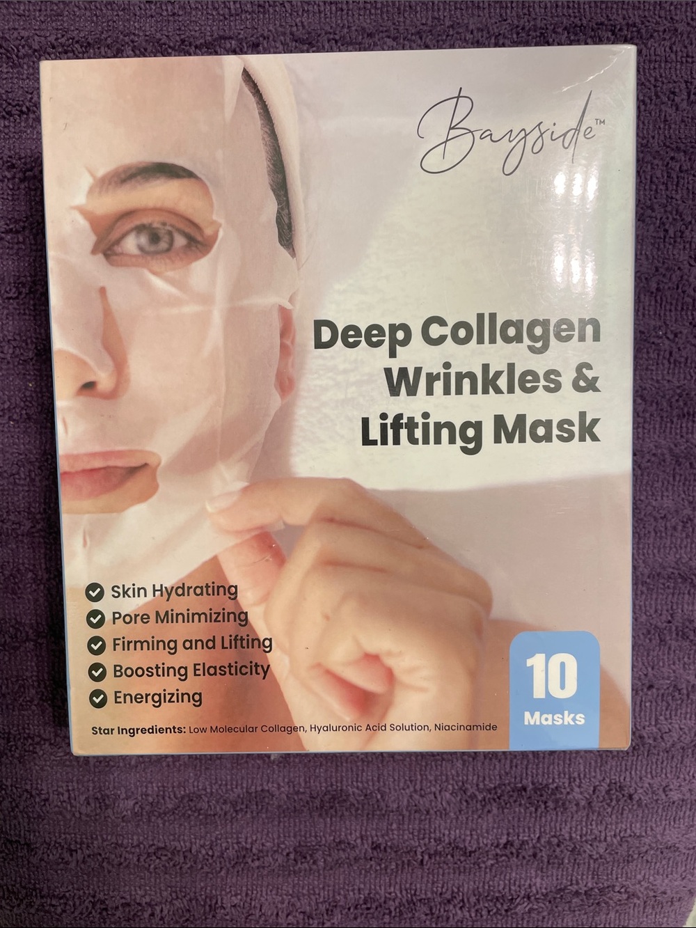 Bayside Collagen Face Mask-Hydrating Overnight Facial Mask